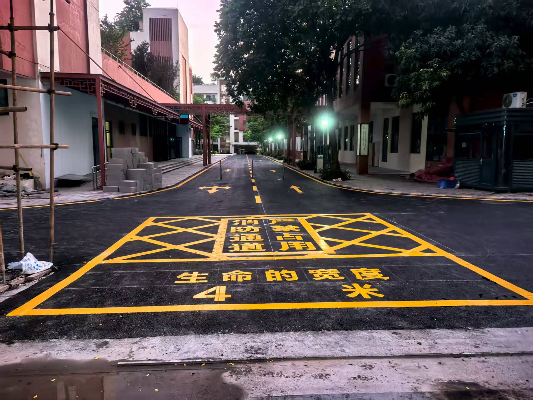金泊士教育基建专案 —— 为深圳大学附属坂田学校铺设安全静音、生态友好的成长通途